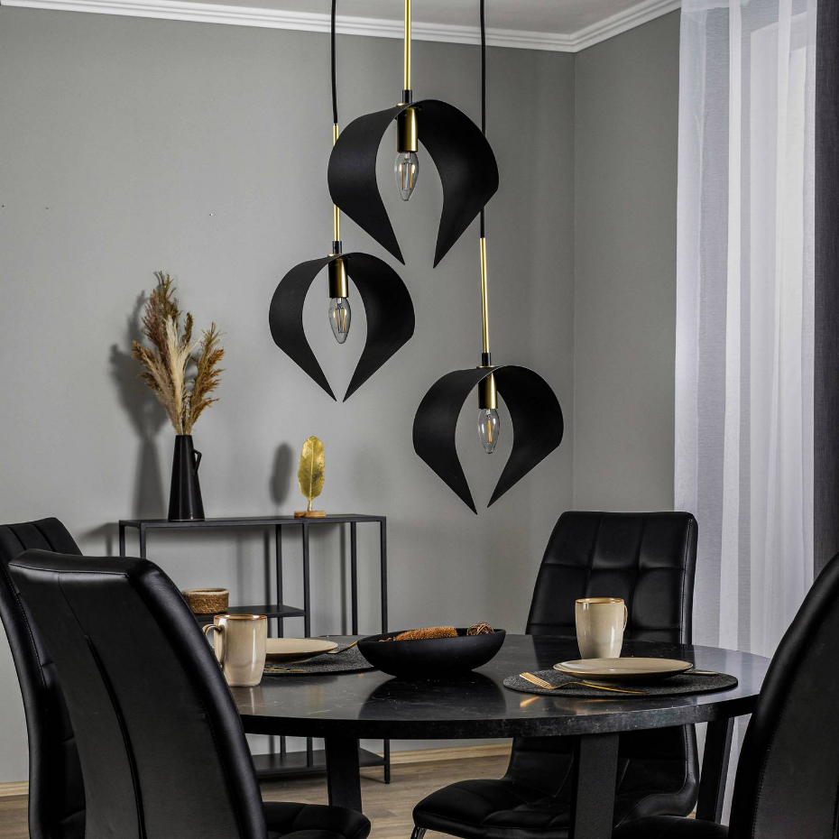 Suspension en métal design, Mikolay
