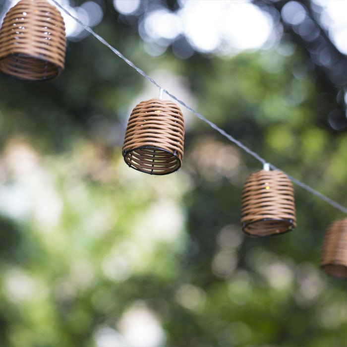 Guirlande solaire FORMENTERA 10 ampoules 3.8M