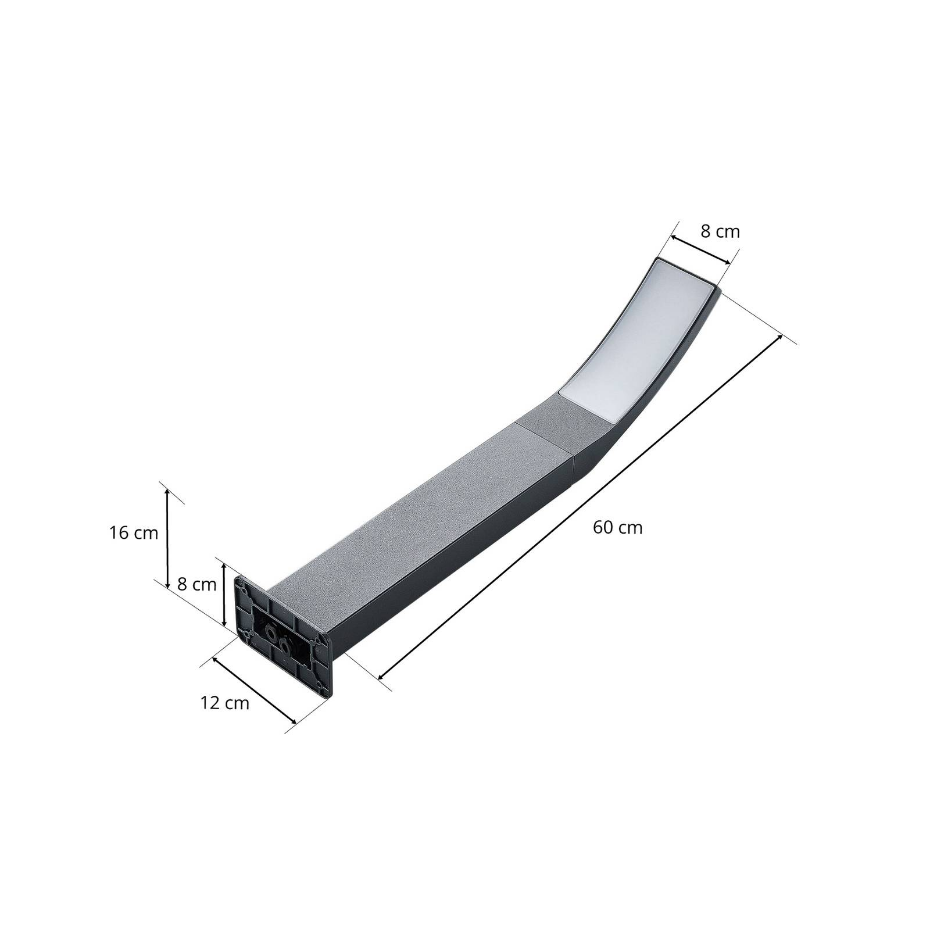 Luminaire extérieur en aluminium moderneLED