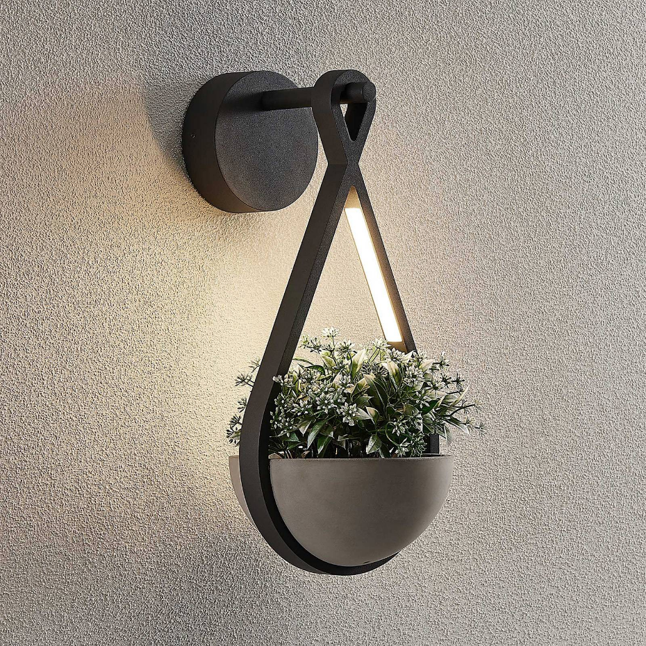 Applique extérieure en aluminium moderneLED