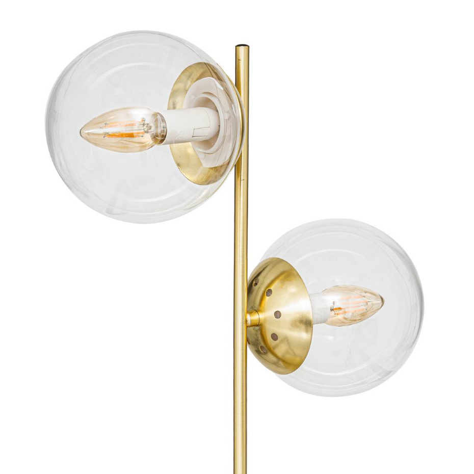 Lampe 2 globes verre COLLECTIONNEUR