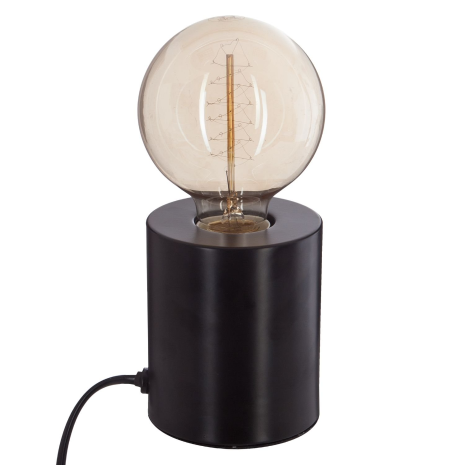 Lampe à poser en fer Ampoule - H. 10,5 cm