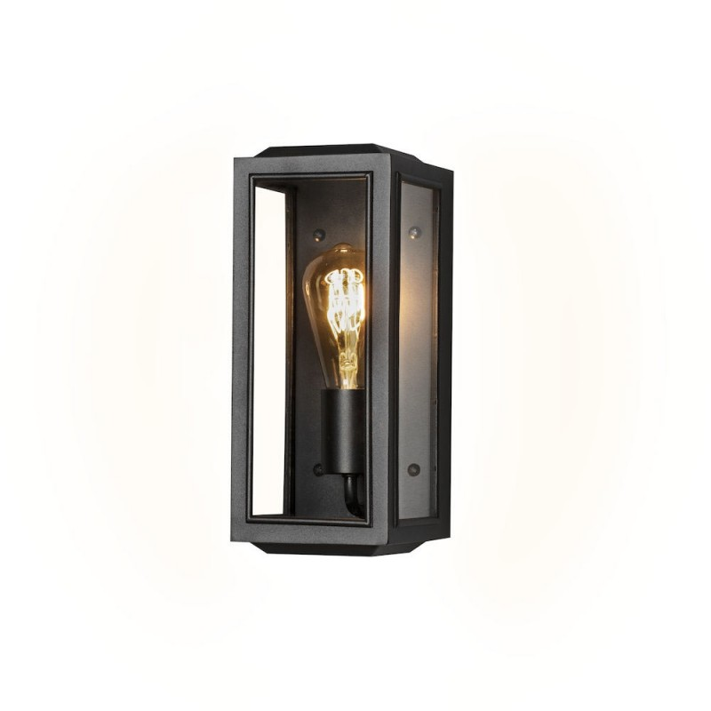 Applique Murale étroite Extérieur Noir Capri