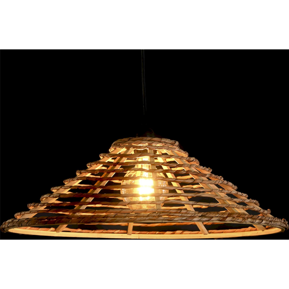 Suspension en rotin rond Urban