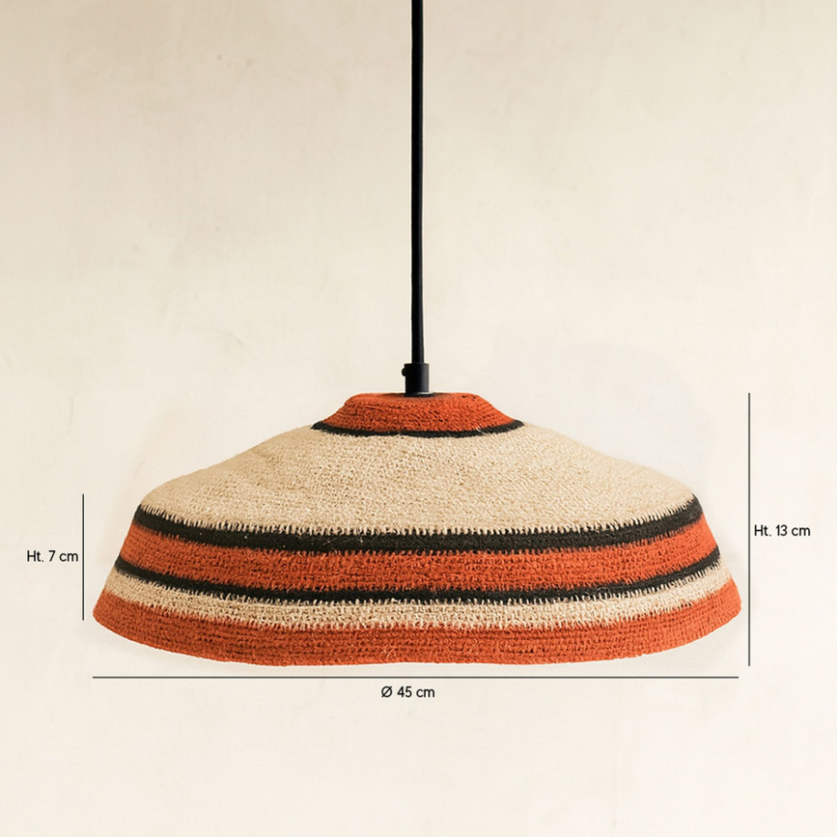 Suspension en jonc de mer, TRINIDAD