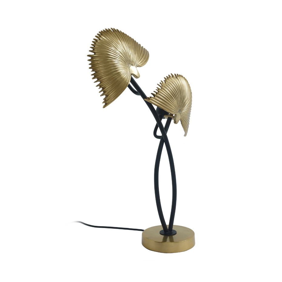 Lampe de table rectangulaire en aluminium Twinflame 125