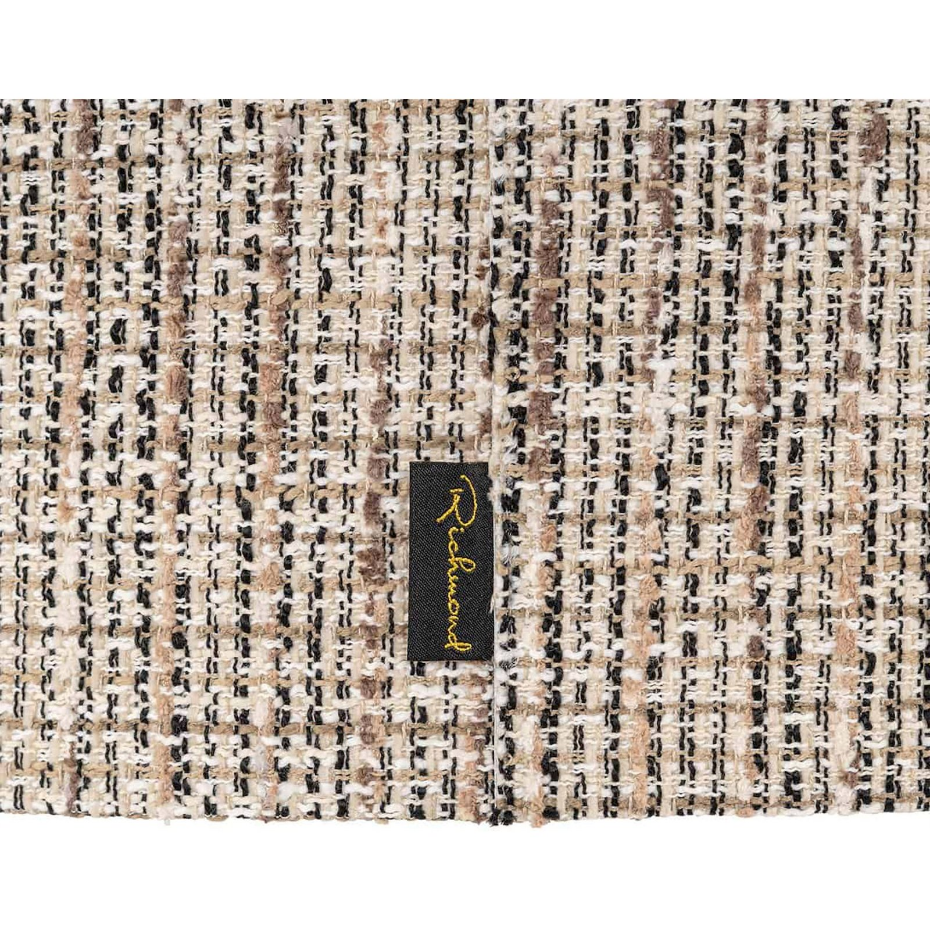 Abat jour cylindrique rond en polyester tissé