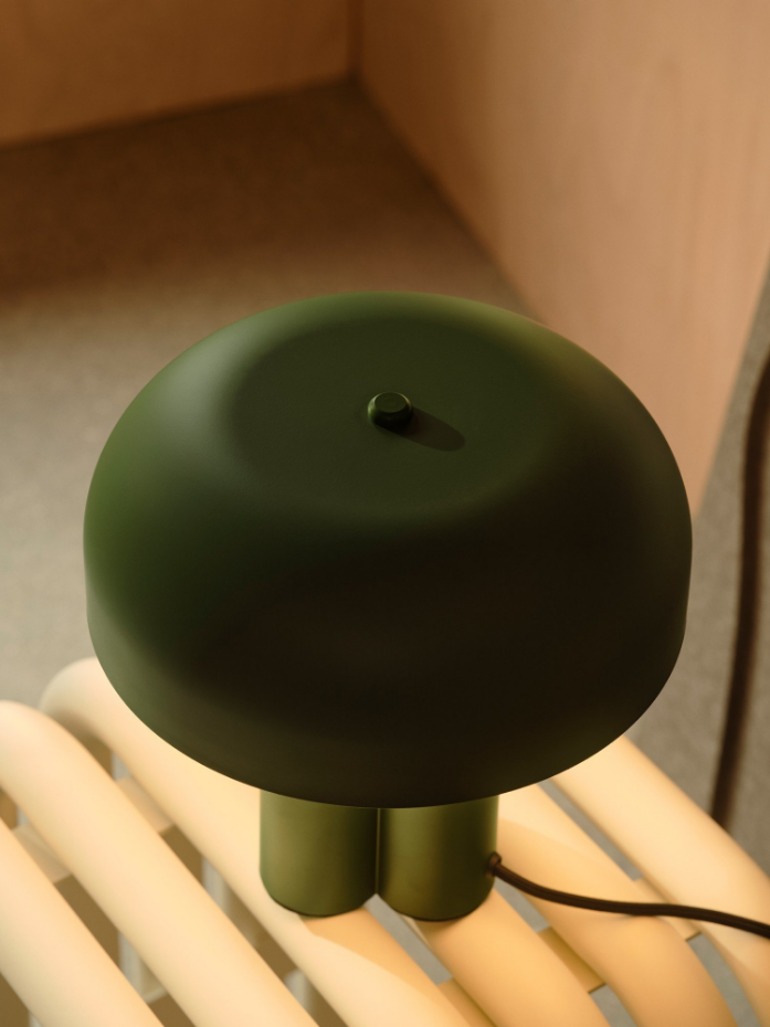 Lampe à poser Sandro  Métal Marron clair ,  H. 26 - IP20 - E27 /  Nordlux Intérieur