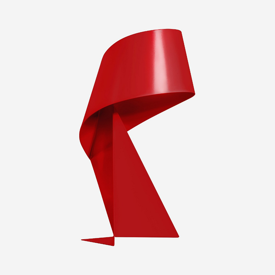 Lampe de table en métal RIBBON
