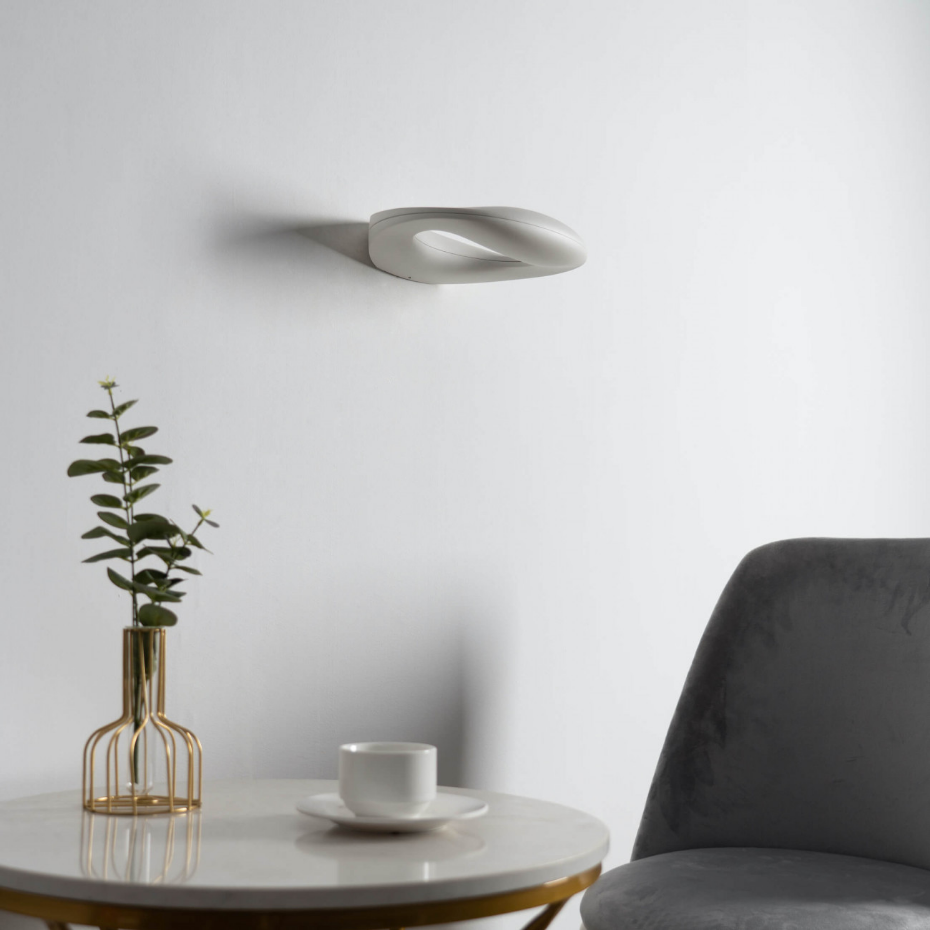 Applique murale LED courbes douces - MELIA