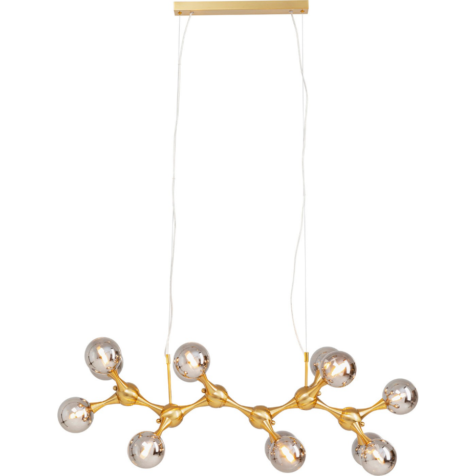 Suspension 14 abat-jours en verre, ATOMIC BALLS