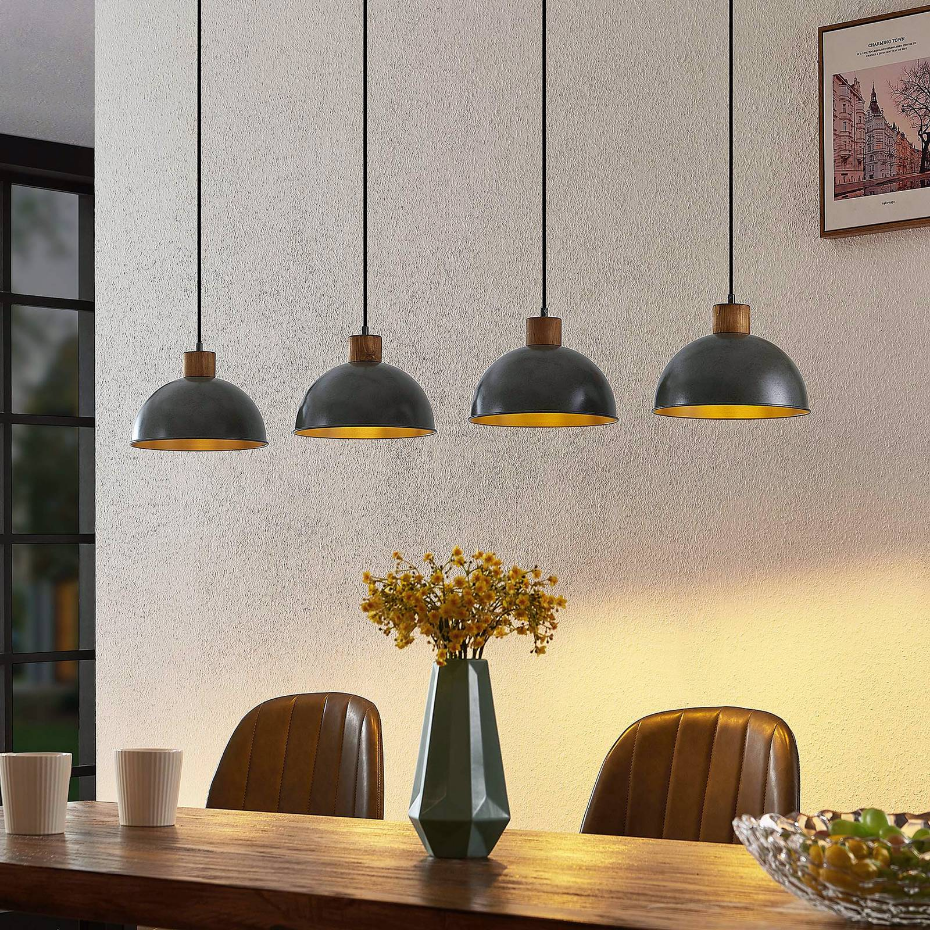 Suspension en bois vintage, Durbis