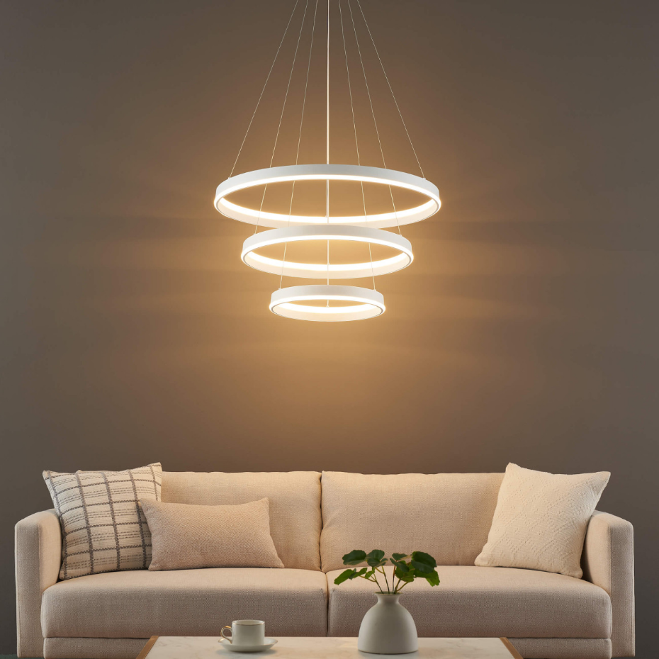 Suspension à trois anneaux LED - NETTUNO