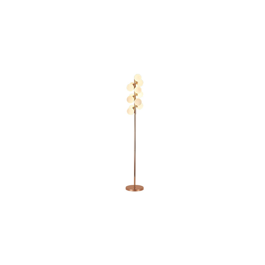 Lampadaire à 12 sphères en verre - AMBROSIA