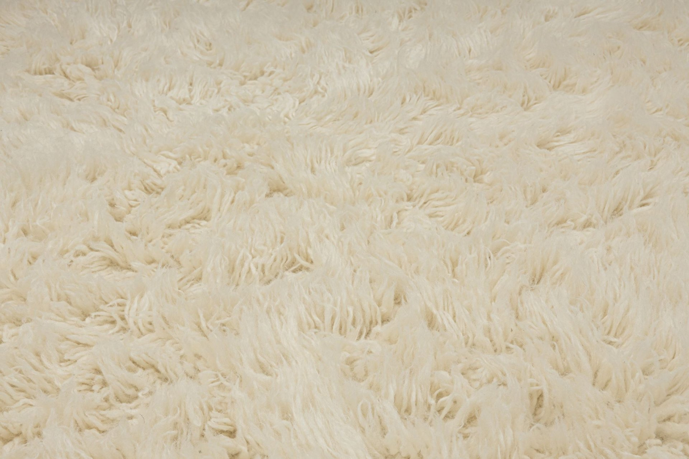 Tapis grec original flokati en laine tissé main - Flokos 1250