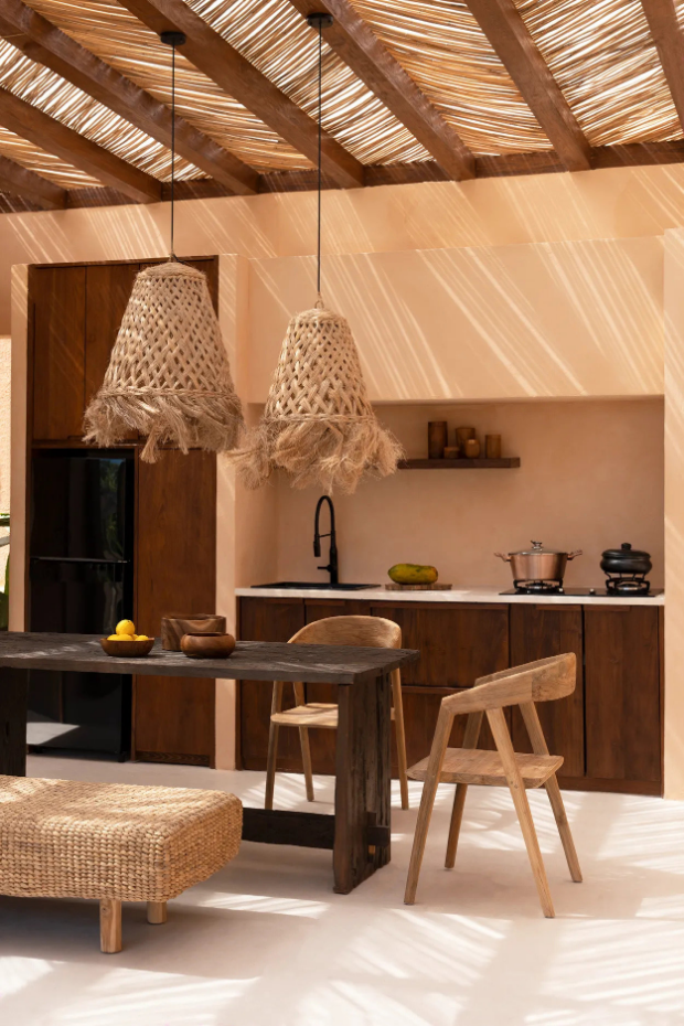Suspension en herbe d’abaca JELLY FISH