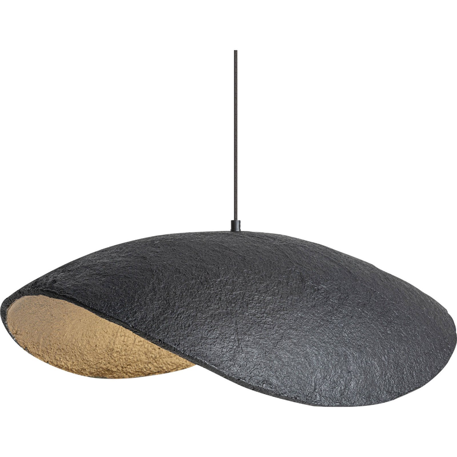 Lustre contemporain en fer  finition sablée