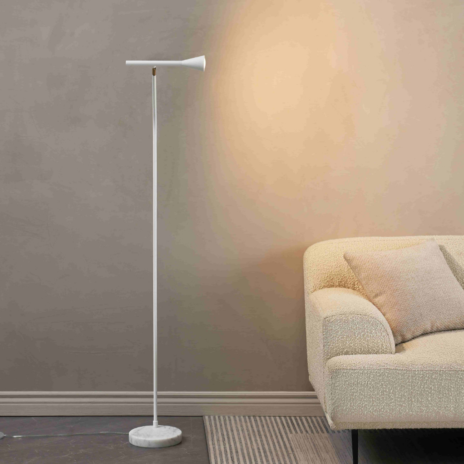 Lampadaire liseuse sobre et stable - HOLEN