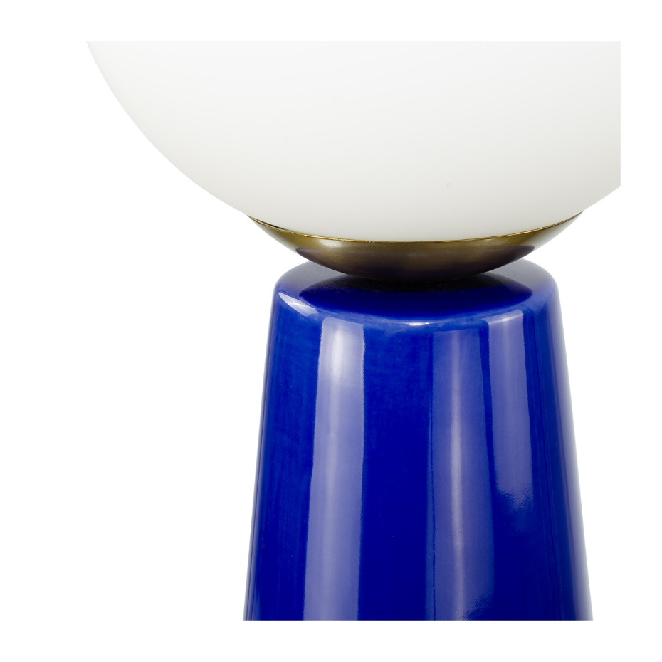 Lampe à poser en céramique & verre & métal, COLYNE