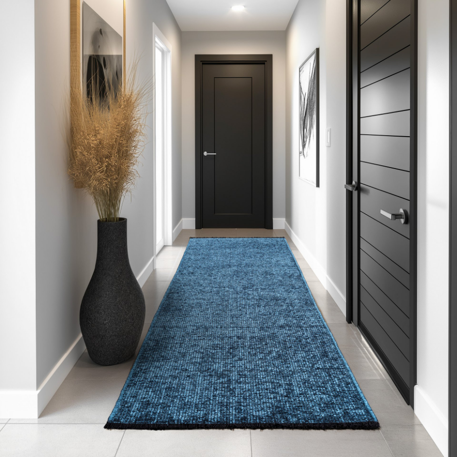 Tapis en coton à poils ras MIRA