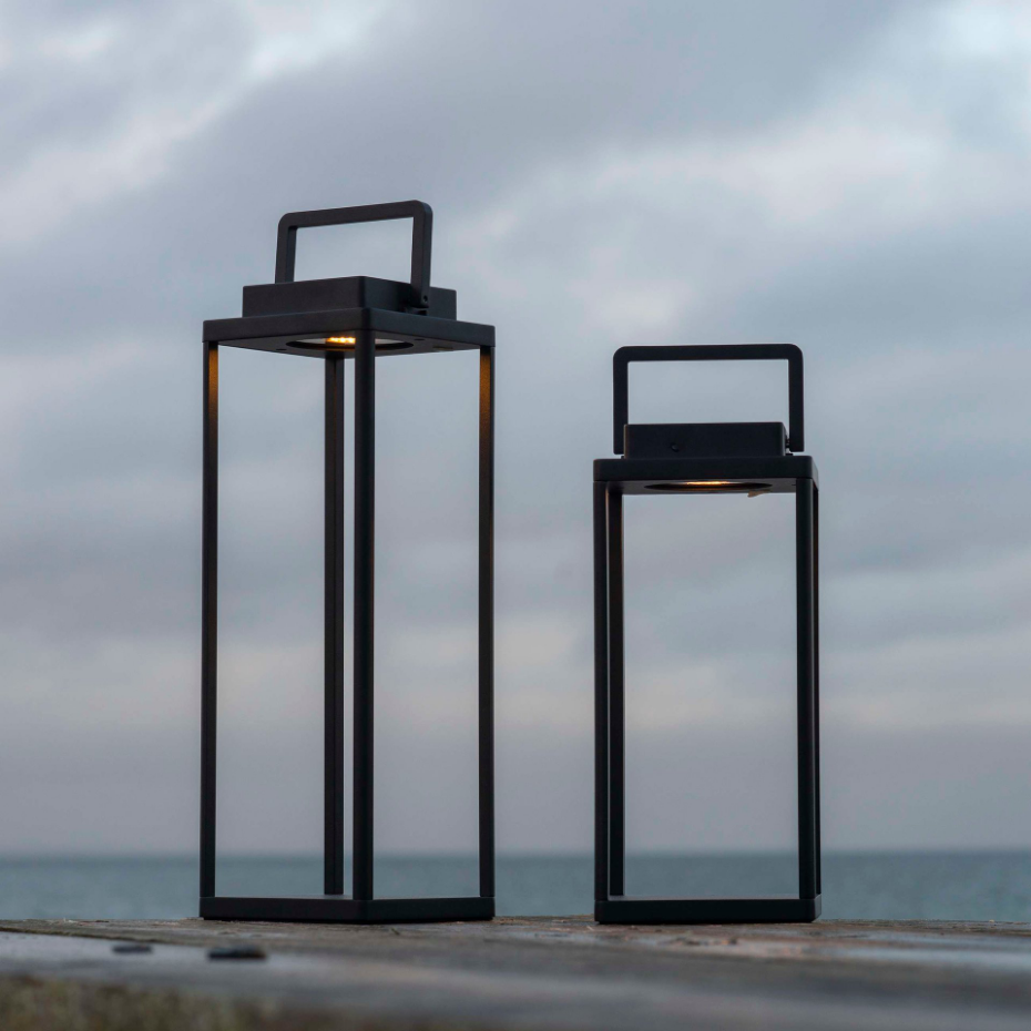 Lanterne en Aluminium rechargeable LUCCA