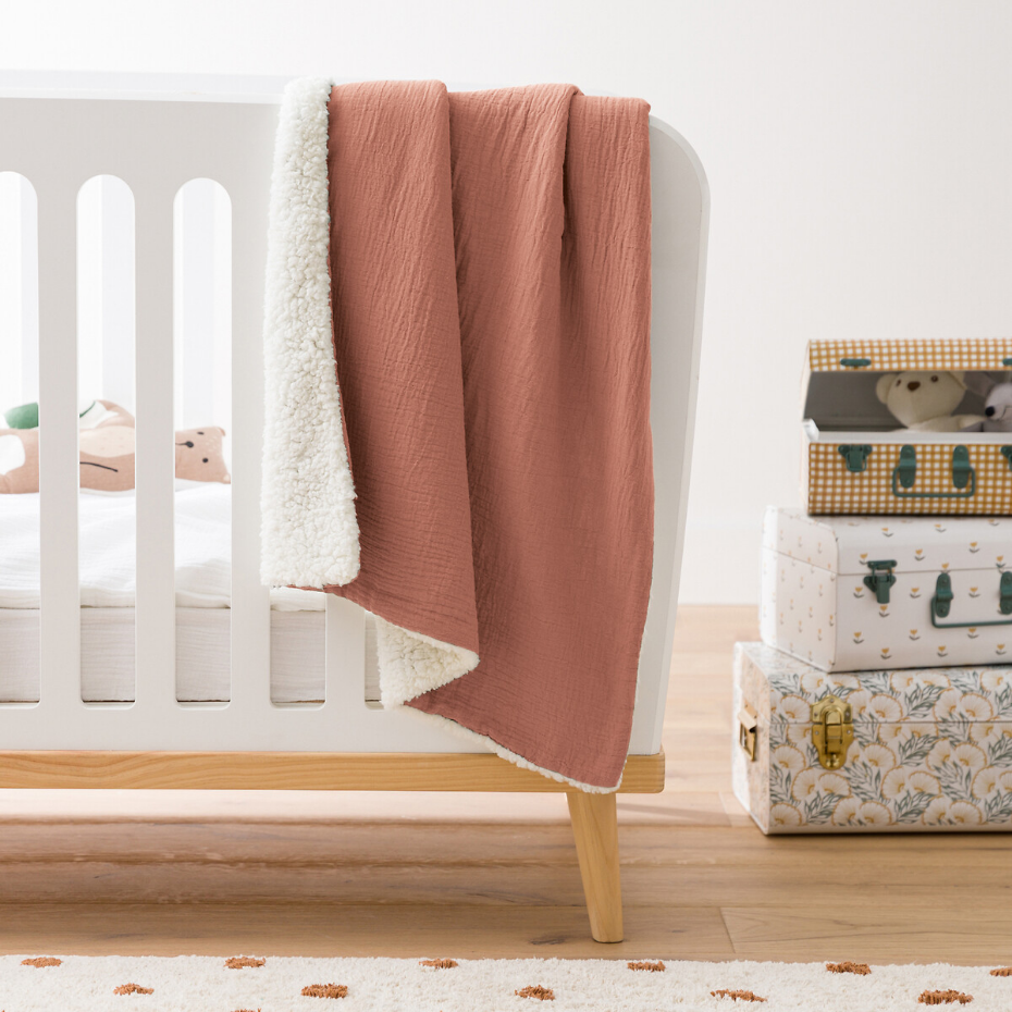 Couverture bébé gaze coton personnalisé Kumla