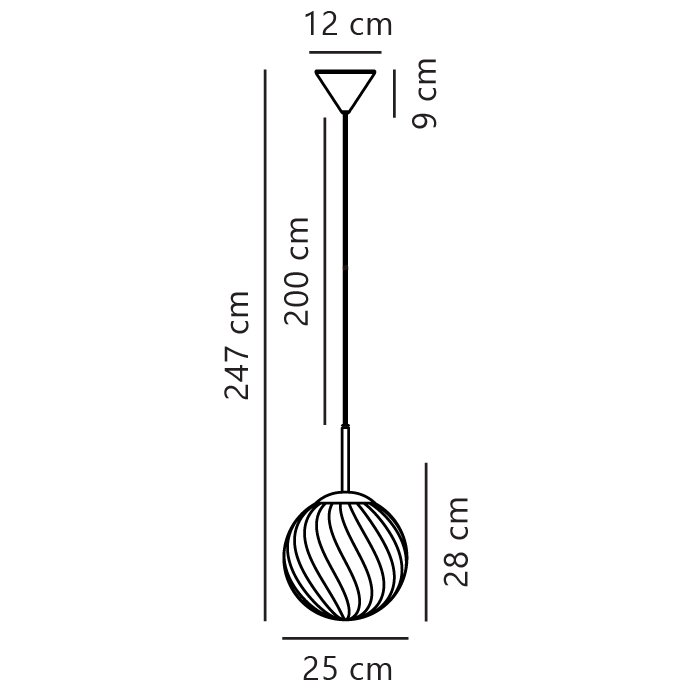 Suspension CHISELL