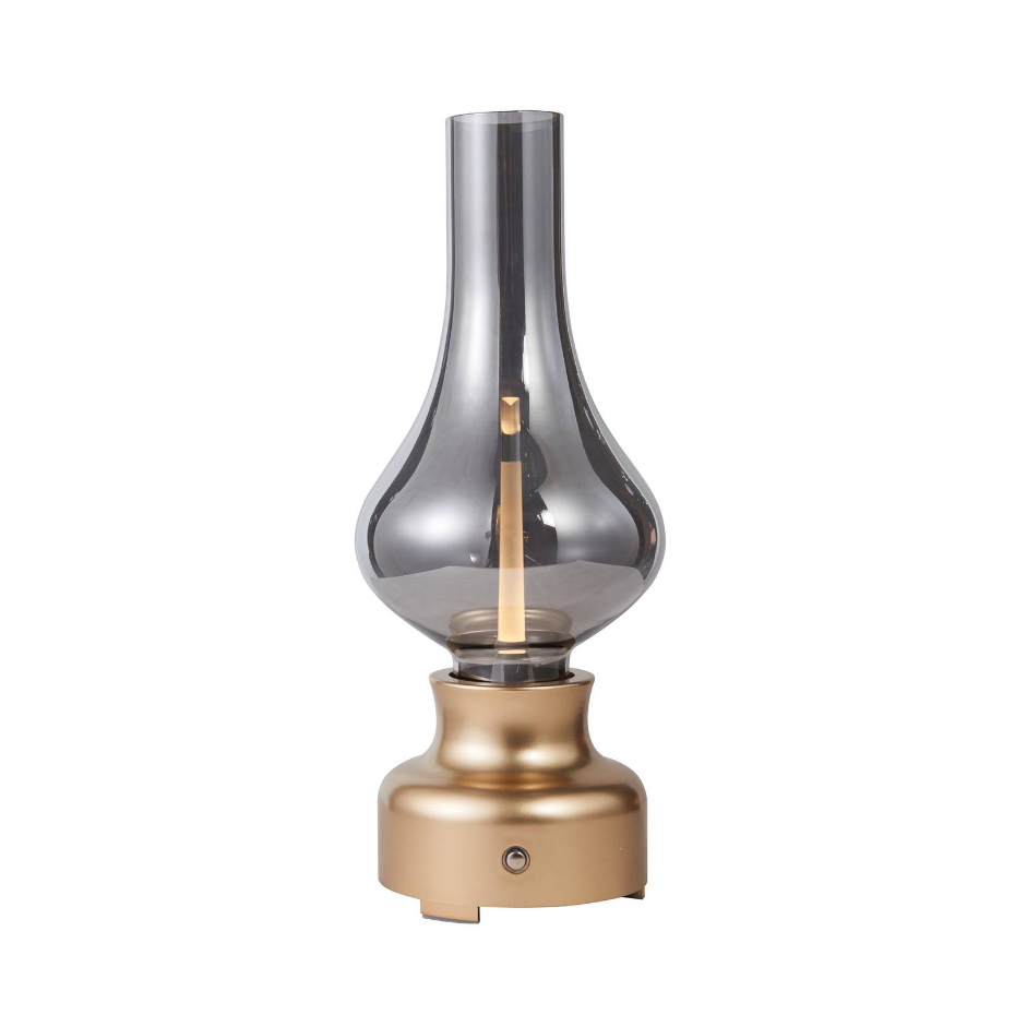 Lampe à poser en verre industrielLED