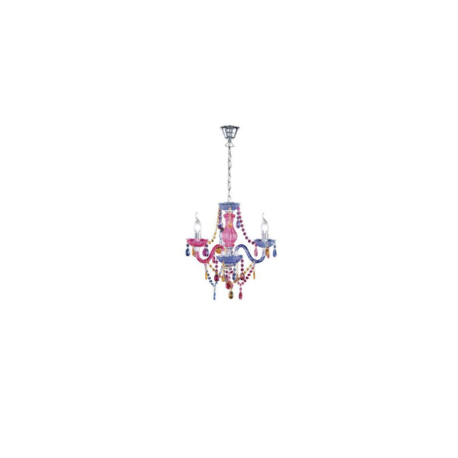 Lustre baroque en acrylique, LUSTER