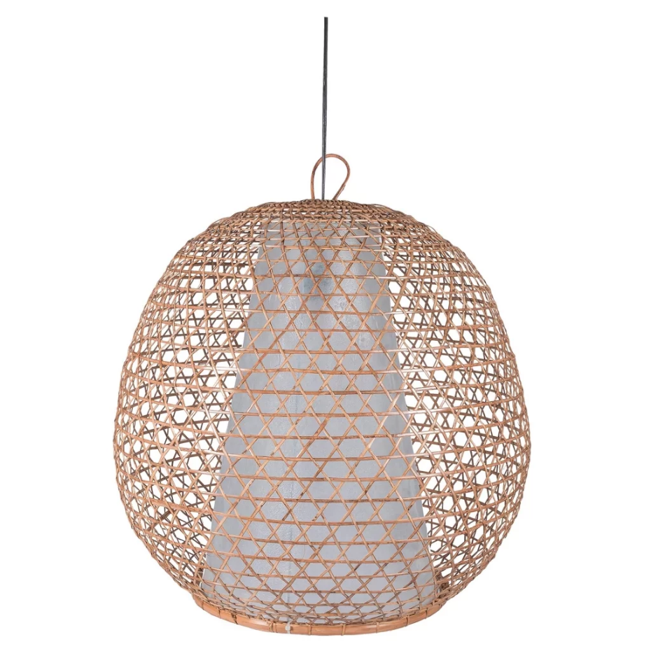 Suspenison ronde en bambou PANTAI