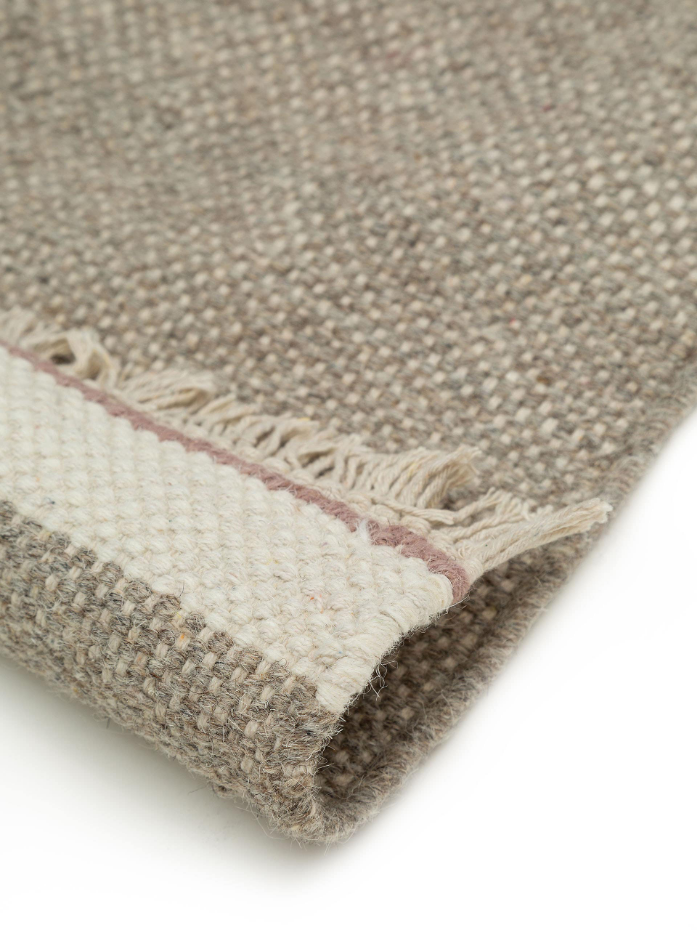 Tapis de couloir en laine tissé main KARLA