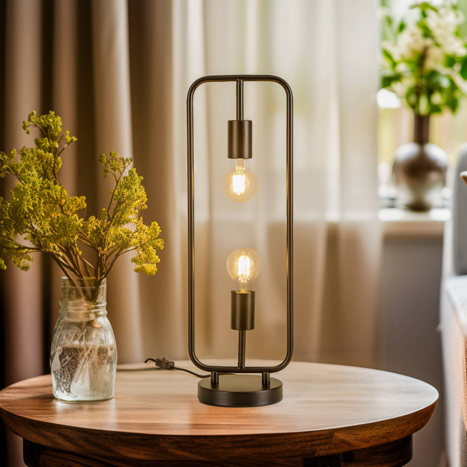 Lampe à poser en métal design, Tornike