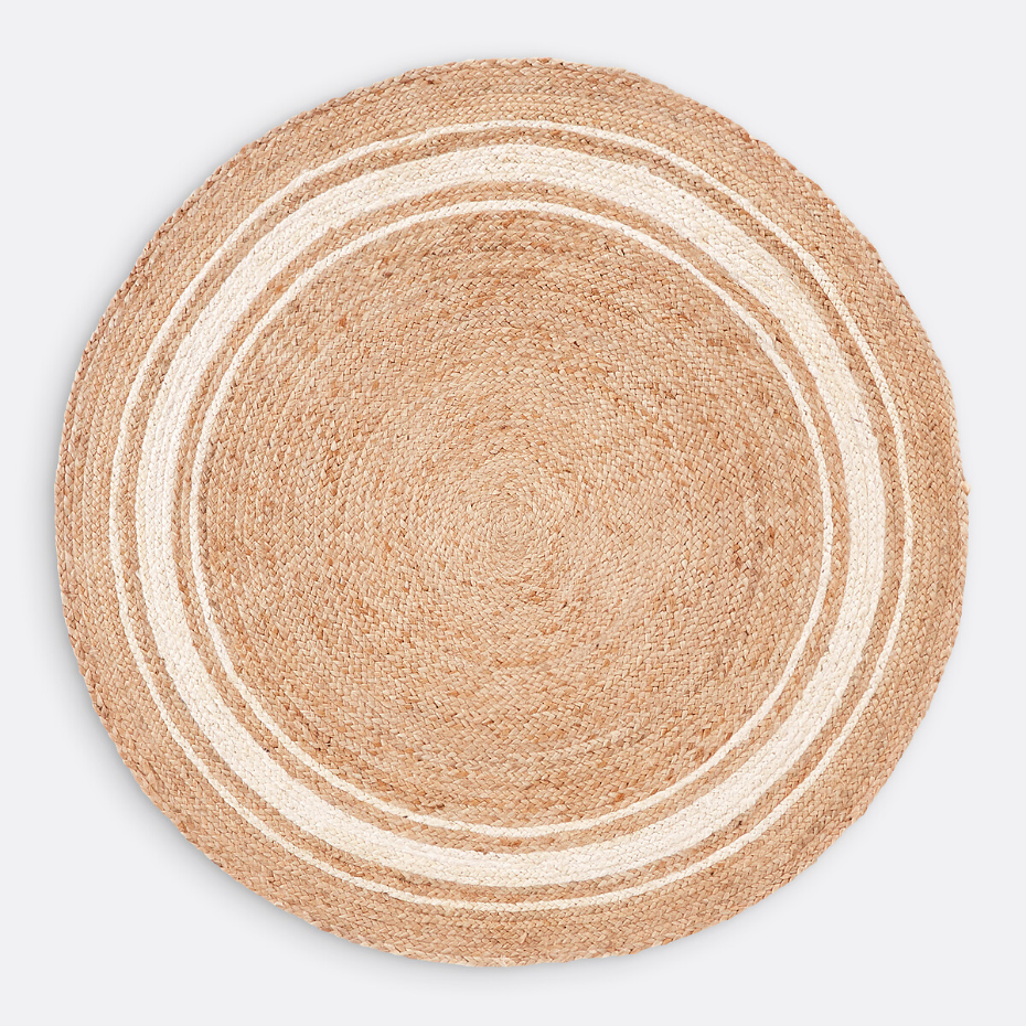 Tapis jute rond, Aftas