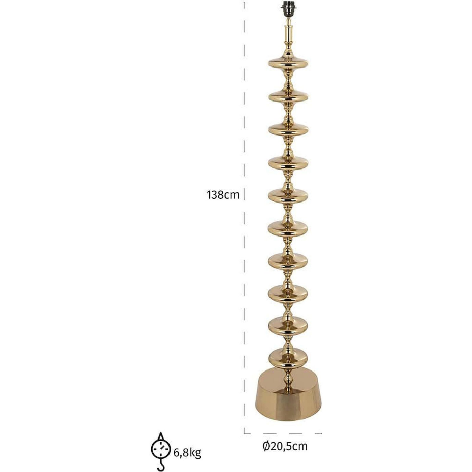 Lampadaire en laiton Richmond Decoration