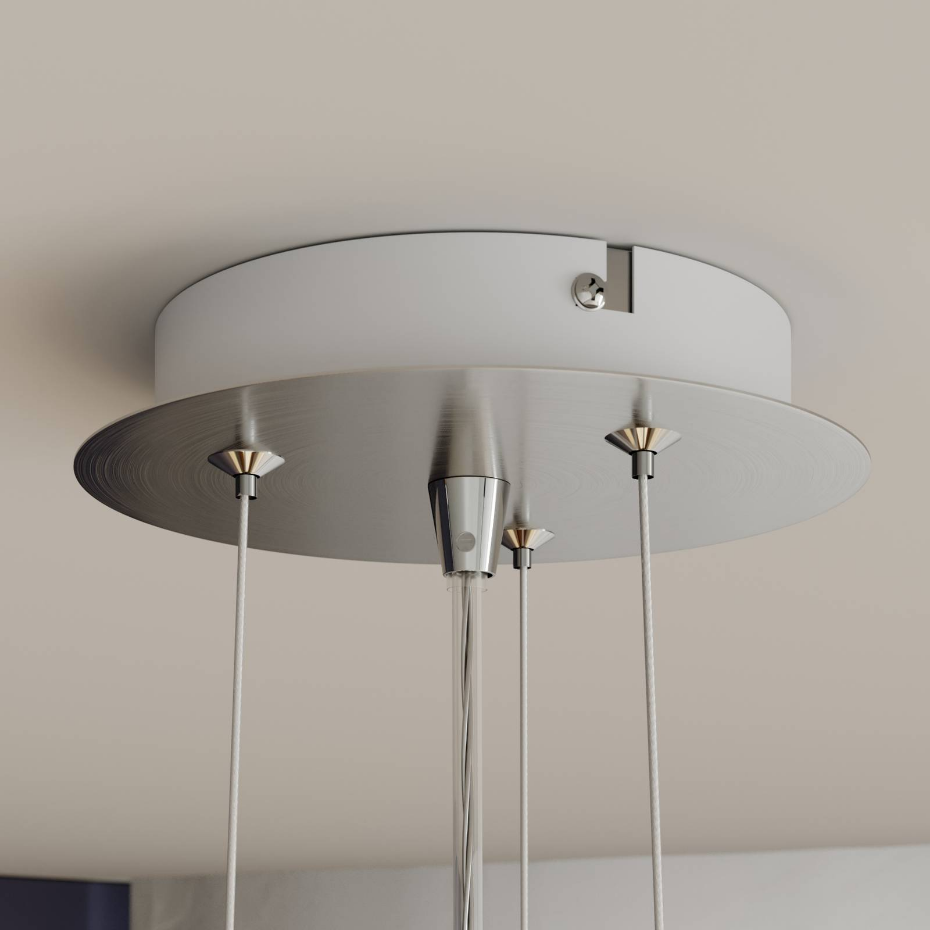 Suspension en verre moderneLED, Gunda