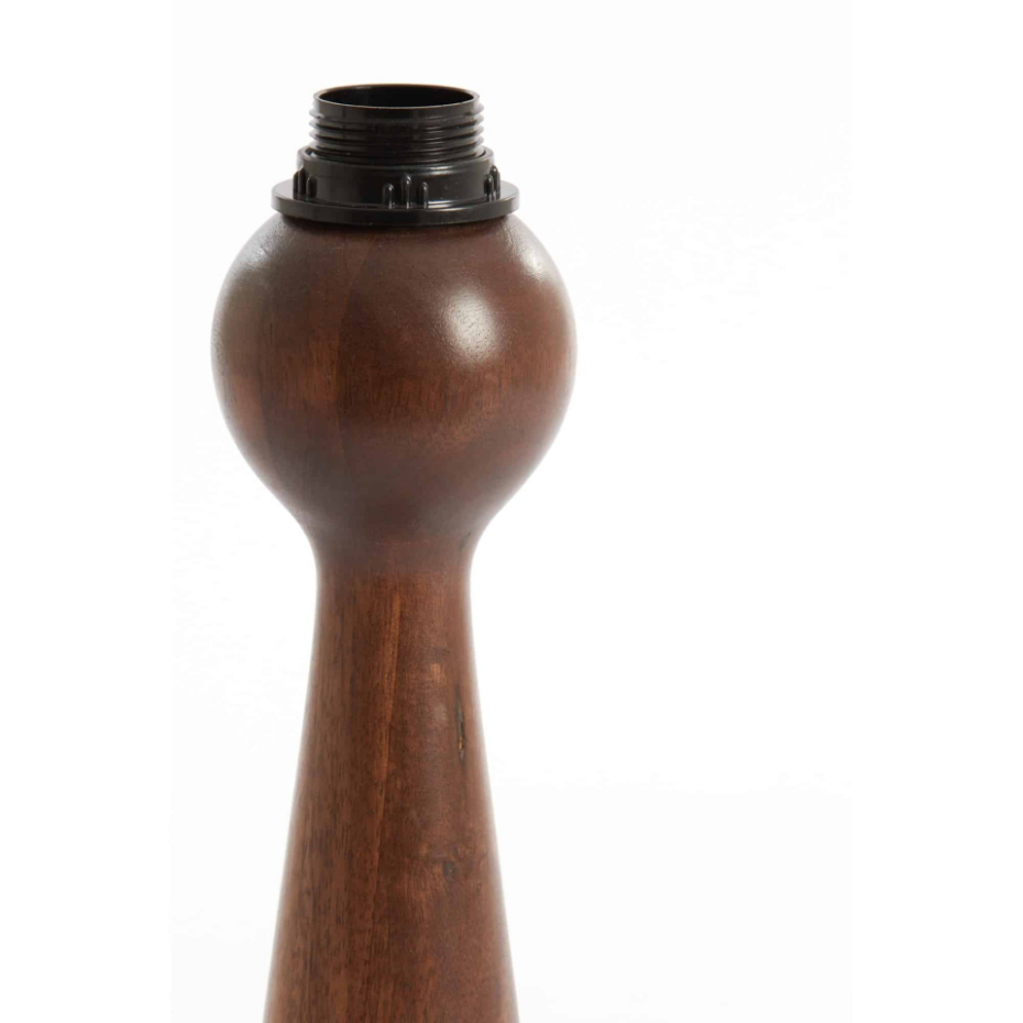 Pied De Lampe - Festina - H33 Cm - Marron