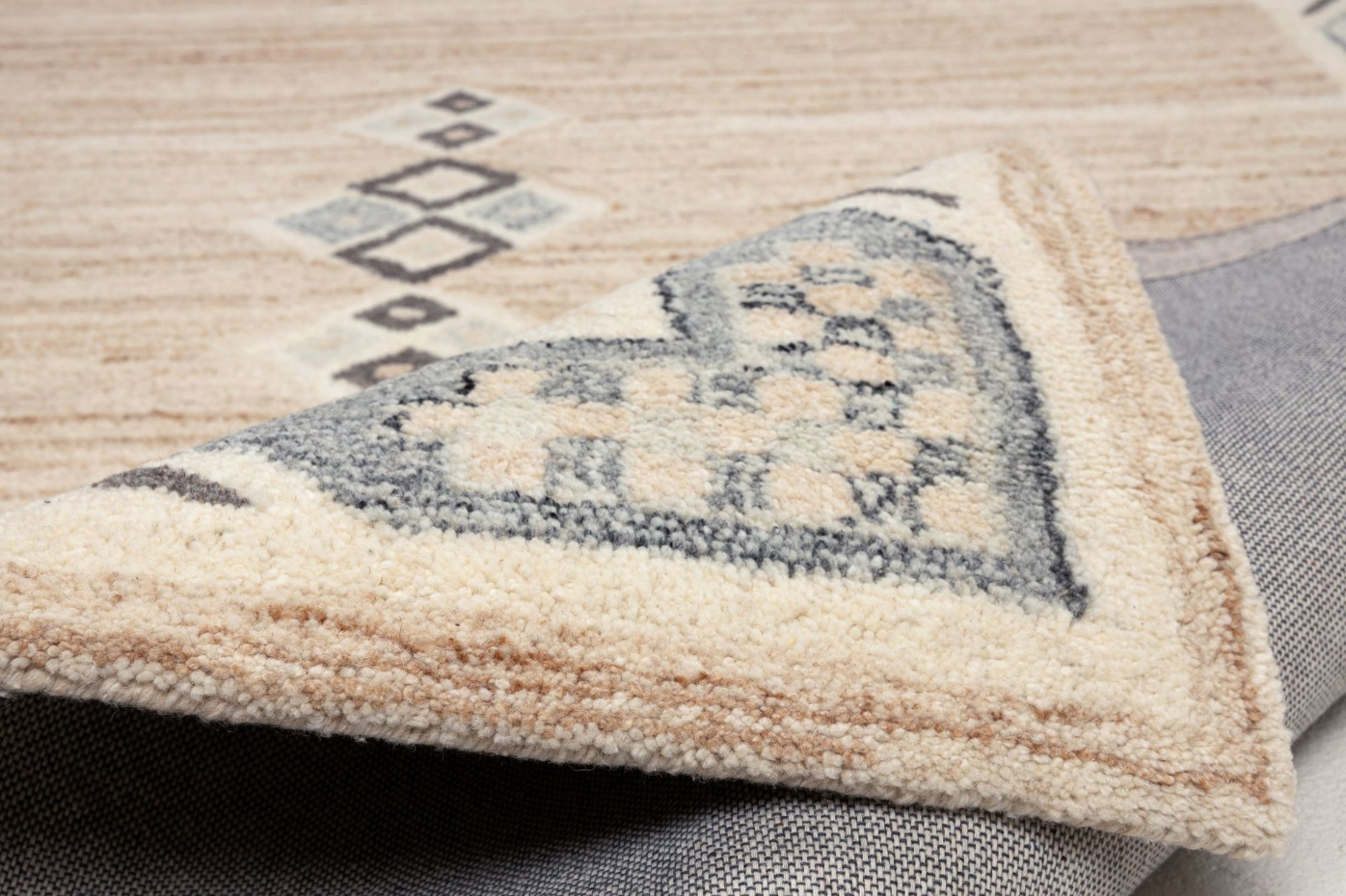 Tapis tufté main style berbère avec mélanges - Royal Berber