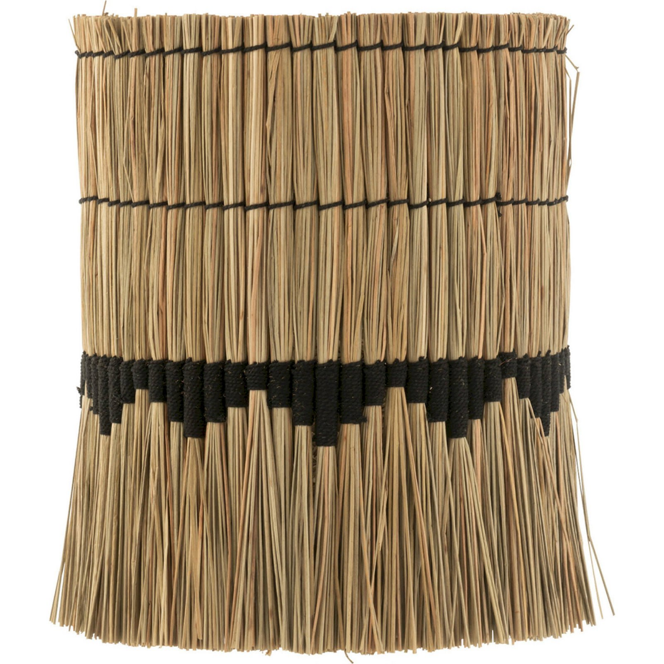 Abat-jour rond en rotin style ethnique chic