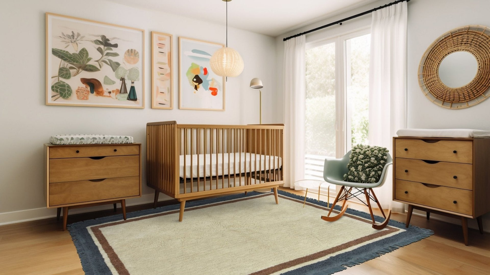 Tapis enfant en coton OSCAR