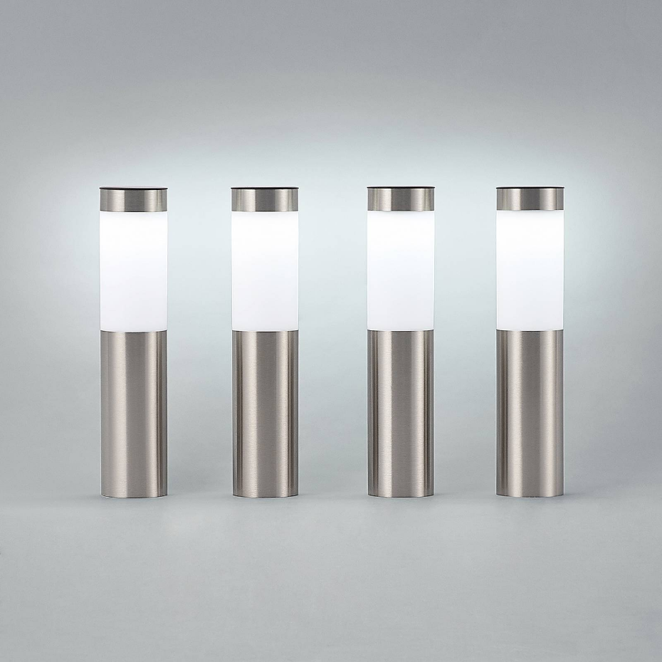 Lampe solaire en inox moderneLED, Sirita
