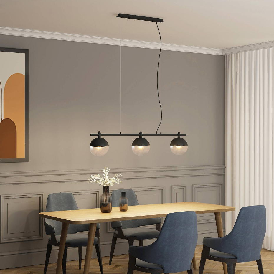Suspension en verre design, Dustian