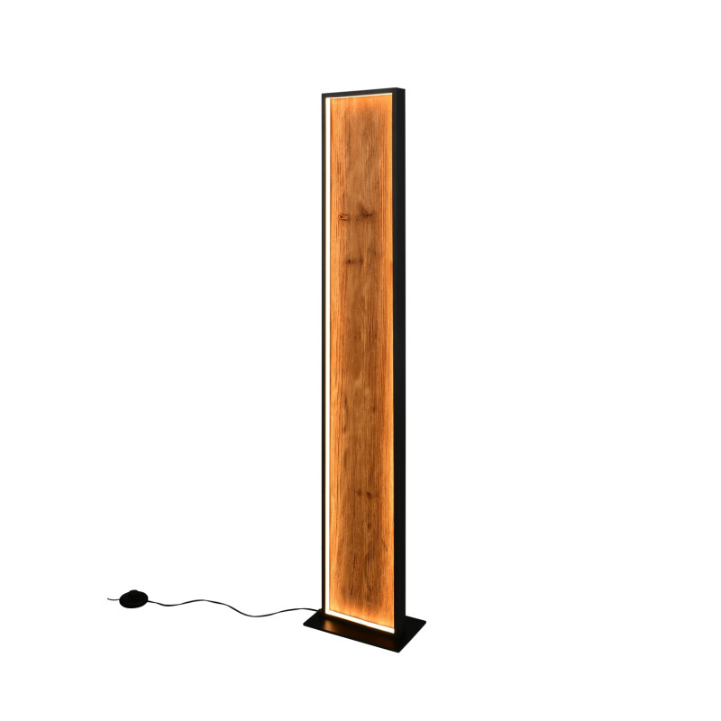Lampadaire design en bois scandinave, KALEA