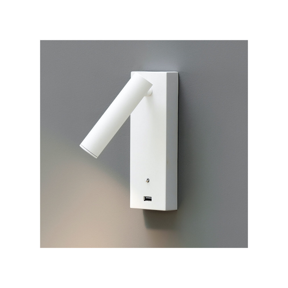 Applique liseuse moderne à port USB - TOFINO