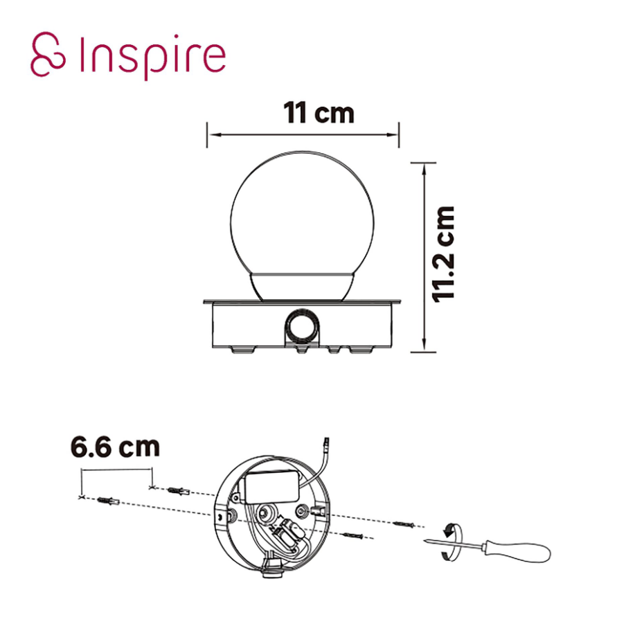 Applique LED avec source, KAPI