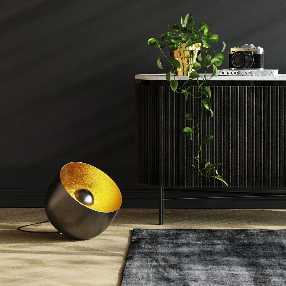 Lampe en acier, APOLLON SMOOTH