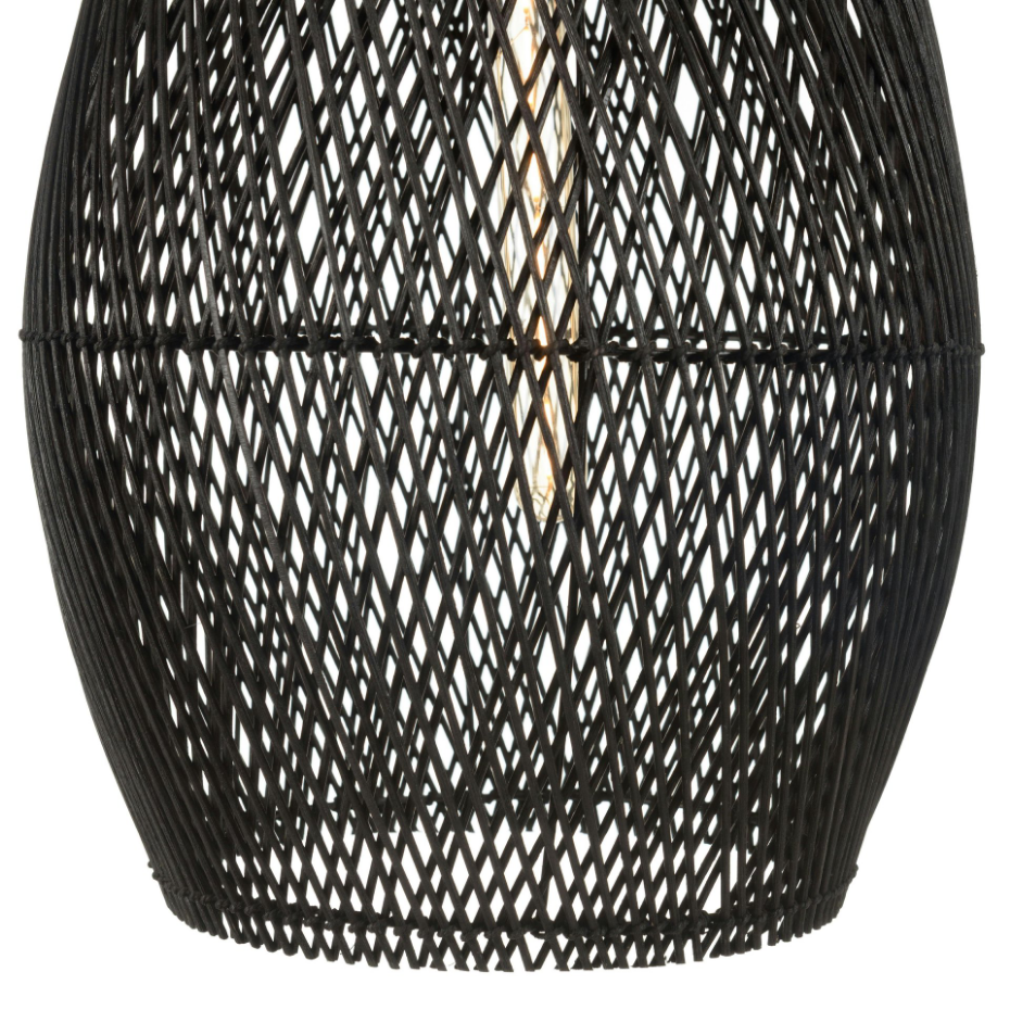 Suspension goutte en rotin 35cm FOLELLI