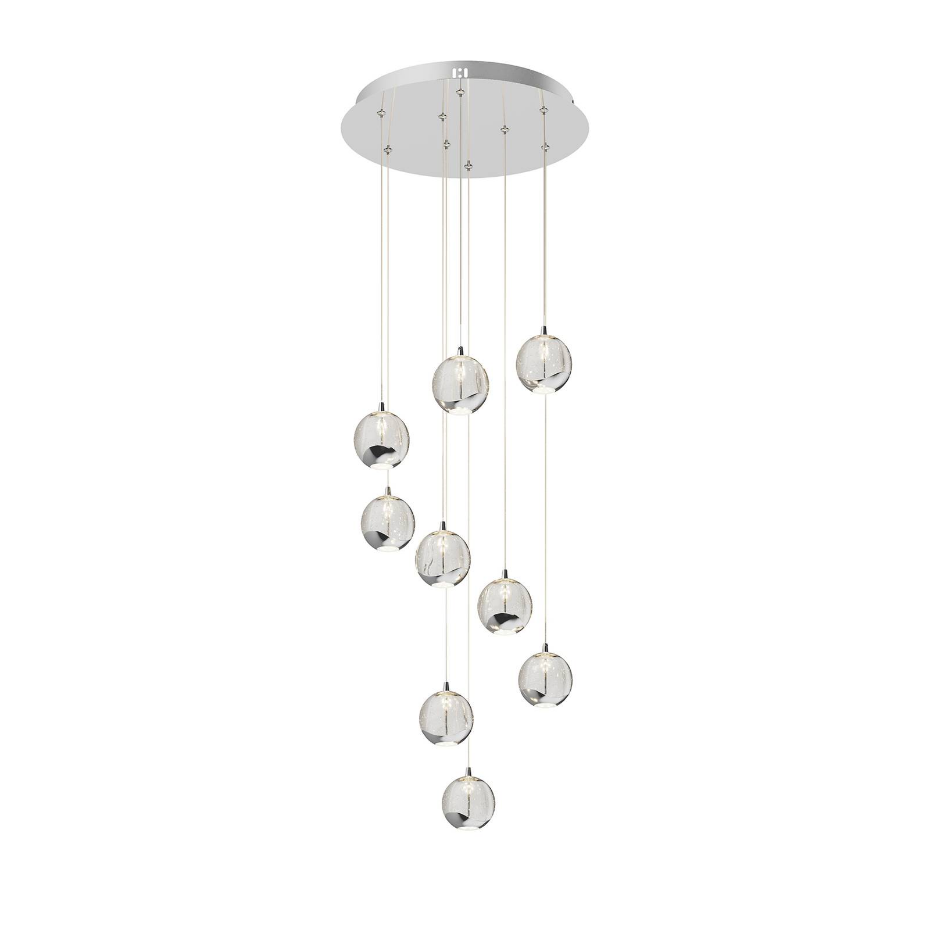 Suspension en verre designLED, Hayley