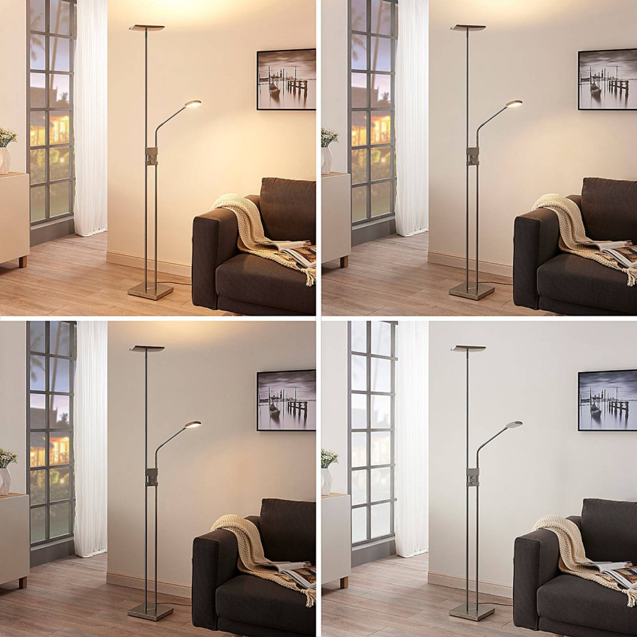 Lampadaire en métal moderneLED, Jonne