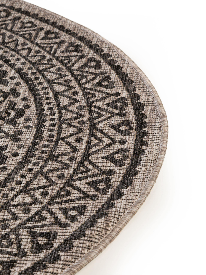 Tapis d'extérieur & intérieur rond CLEO