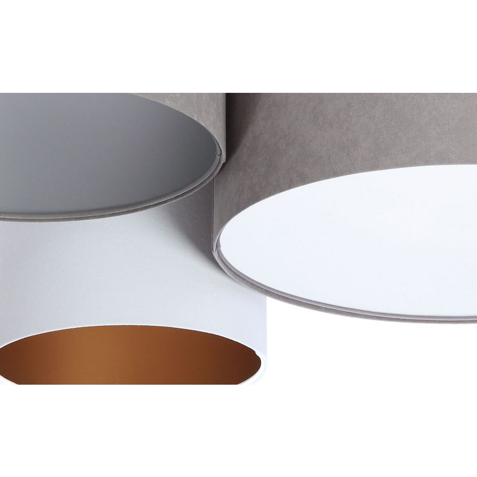 Plafonnier en tissu Trio